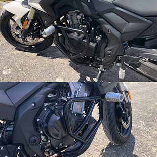 无极500r改装护杠500ac保险杠525R防摔竞技发动机护杠保护杠尾架