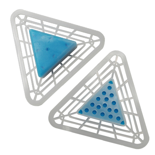滤洁块小便池三角除臭芳香块尿斗除臭块芳香球男厕所香薰12个 盒