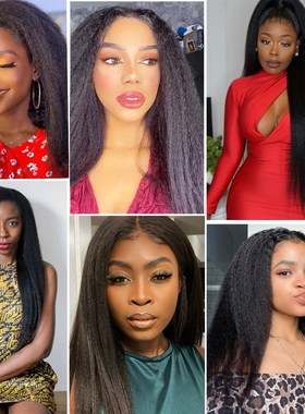 Yaki Straight 4x4 5x5 Hd Lace Closure Kinky Straight 13x4 Tr