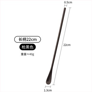 304不锈钢搅拌棒便携长柄迷你短咖啡匙小勺子奶粉搅拌带收纳盒子