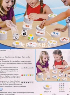 Fruit reaction game logical thinking reasoning reaction trai