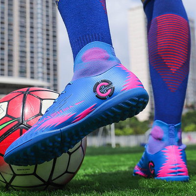 Outdoor Training Football Shoes Mens Trainers High Ankle Tra