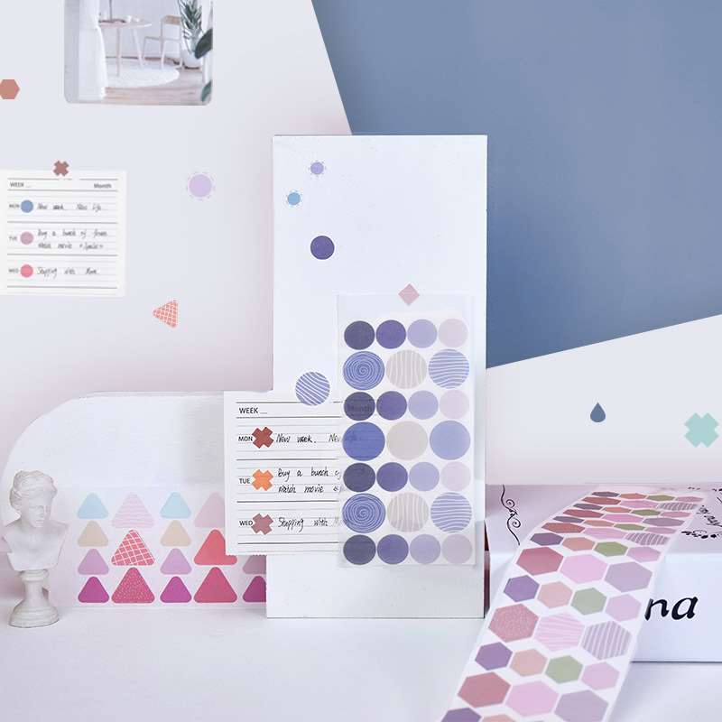 Salt basic series and paper tape new DIY hand account frame