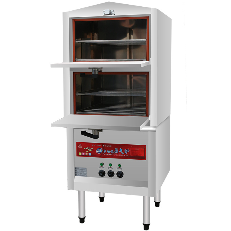 饭店酒店厨房海鲜蒸柜商用电蒸箱燃气三门小型炖汤机蒸饭柜蒸汽炉