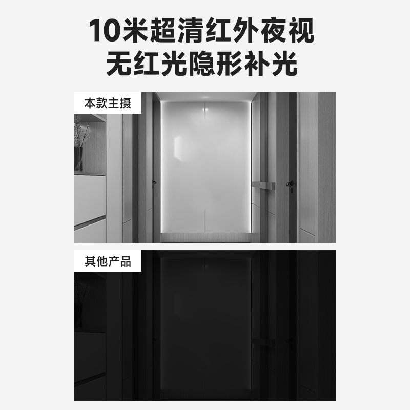 双摄高清可视门铃监控家用摄像头无线手机对讲智能电子猫眼360度