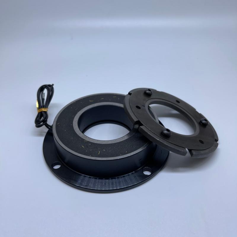 电磁离合器煞车器干拭带轴承通电吸合断电分离煞车离合器DC24V