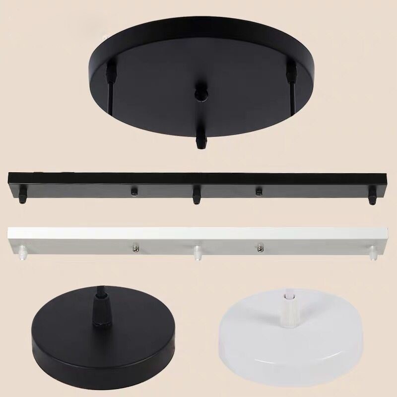Multi Size DIY Ceiling Lamp Base Canopy Plate Multi Holes Ch