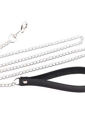 Gothic leather leash dog leash dog leash pet leash twistable