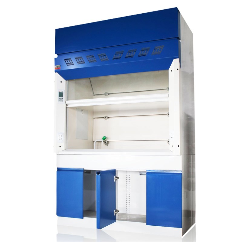 陜西铭祖实验室全钢通风柜PP排风桌上型通风厨落地排风柜