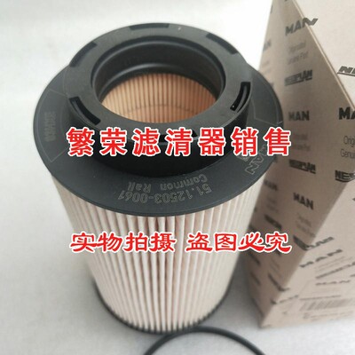 极速51.12503-0061柴油滤芯 适配重汽豪沃T7 T5G 柴油滤清器  纸