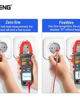 ST183 Digital Clamp Meter AC Current Multimeter DC/AC Voltag