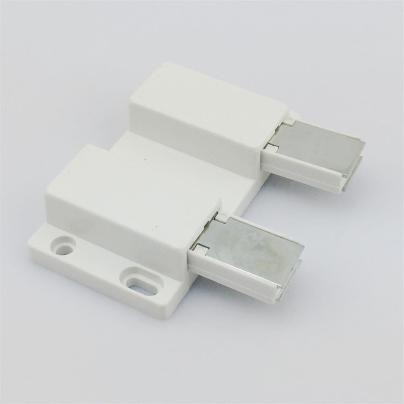 。玻璃双门磁碰磁吸 反弹柜门整体橱柜 门吸 门碰柜吸 玻璃按弹式