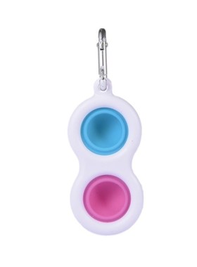 Finger Bubble Le Keychain Simple Dimple Keychain Silicone