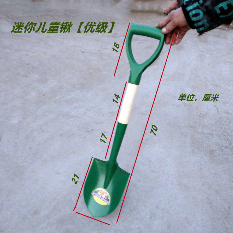 新品铲外童赶锹车用工兵铲农用户B儿园艺移栽小铁铲家用钢海工具