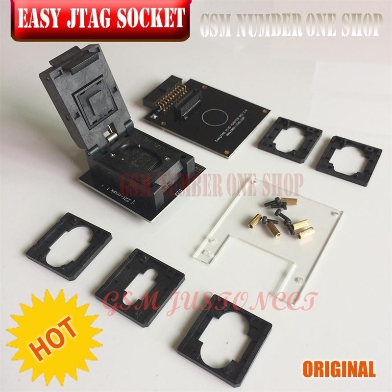 EASY JTAG EMMC Socket (BGA153/169, BGA162/186, BGA221, BGA5