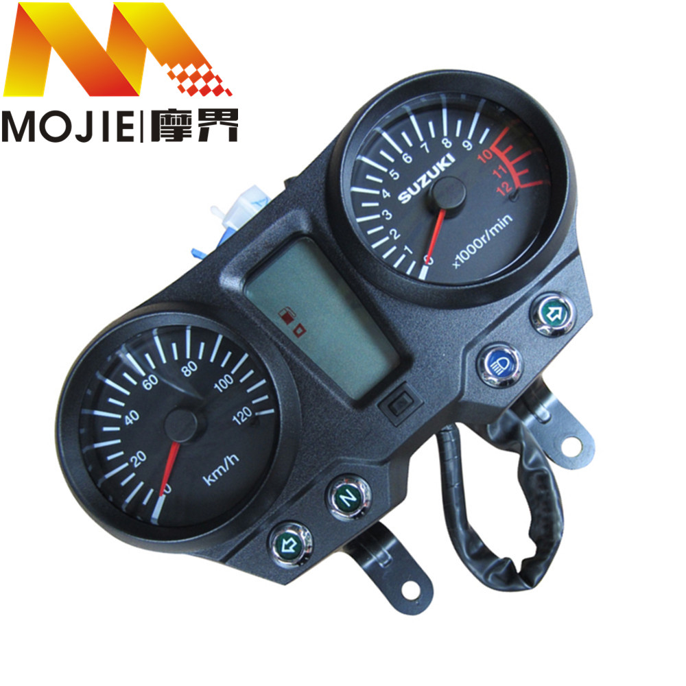 适用豪爵摩托车钻豹HJ125K-3/3A液晶仪表总成里程表咪表速度表