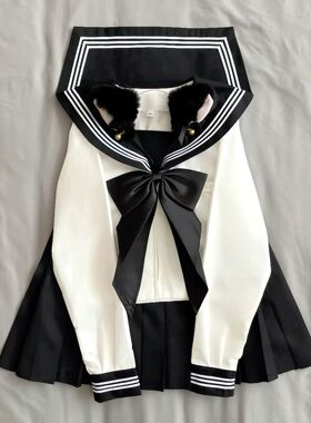 云靡原创正版jk水手服学院风日系不良少女学套装长袖基础款制服女