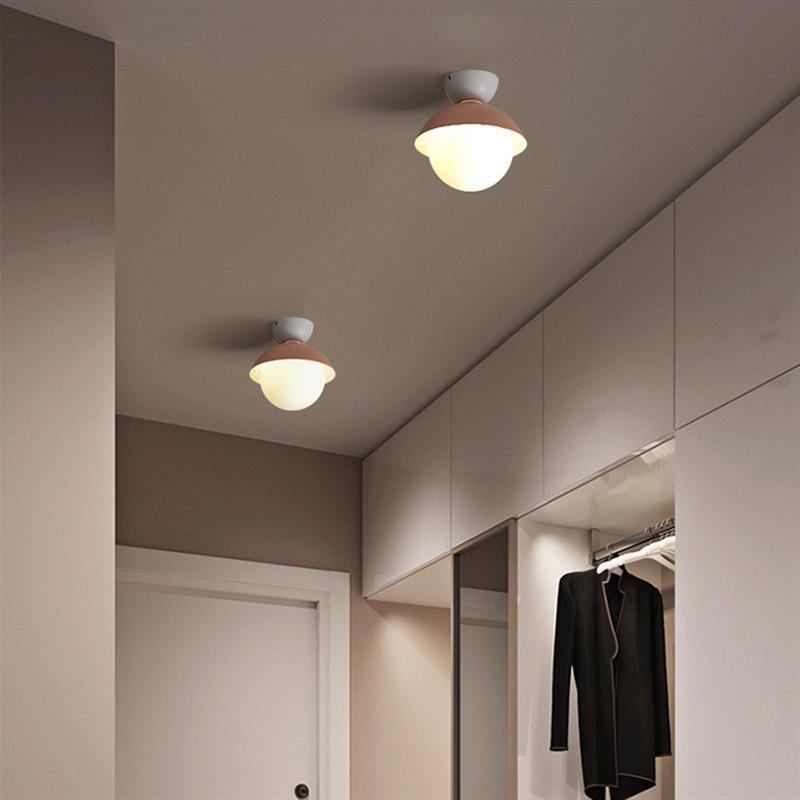 适配现代简约楼梯间过道阳台吸顶灯北欧软装设计师卧室床头玄关吸