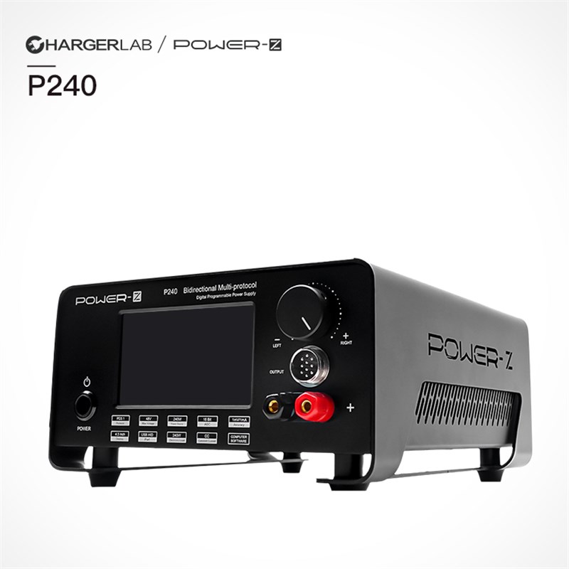 ChargerLAB POWER-Z P240多协议双向电源支持PD3.1 UFCS协议