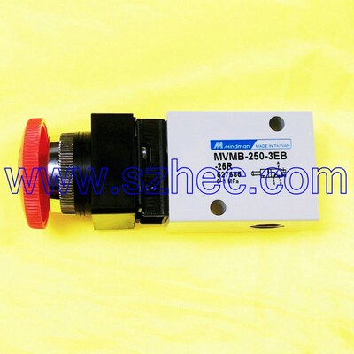 台湾金器 MINDMAN  MVMB-250-3EB-25R 机械阀手动阀 正品