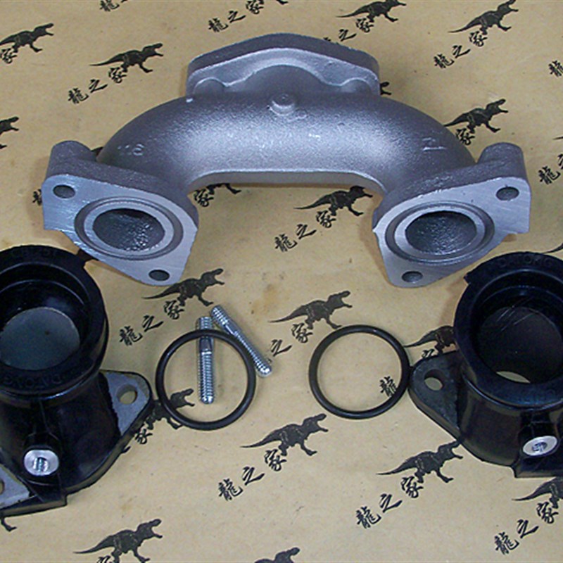 CBT125/CM125太子春兰虎豹钱江龙150化接口接头化油器连接口