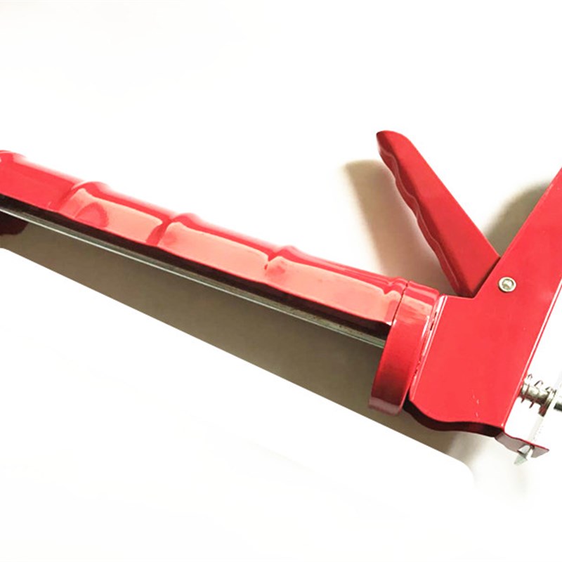 全金属加厚通用型玻璃胶枪 硅胶枪 密封胶压胶枪 堵缝枪 红胶枪