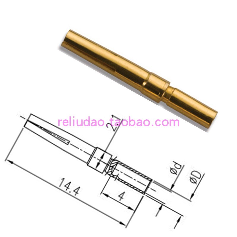 WAIN连接器CSGF-0.33母针镀金1010142200201冷压型5A唯恩原装全新