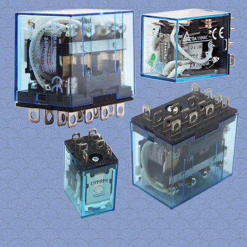 LY4N-J中间继电器HH64PL宽大14脚交直24v正品220v银点LY2N HH52P