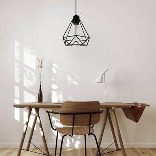 创意钻石复古铁艺鸟笼灯罩美式 铁艺工业风餐厅吊灯灯罩单线