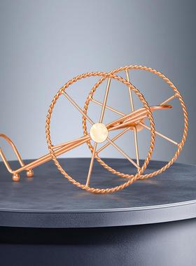 欧式红酒架酒瓶架创意酒架葡萄酒杯架子红酒杯架时尚家居装饰摆件