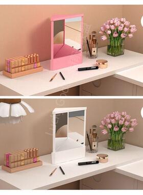 真实之镜无镜像镜子左右不颠倒不反转反镜面镜子直角正向镜化妆镜