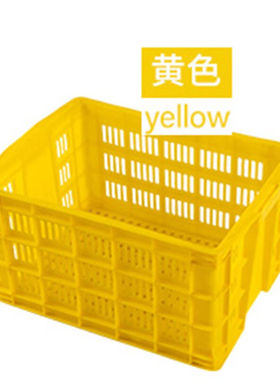 框子塑料筐d子周转箱框镂空筐子红色610*420*325