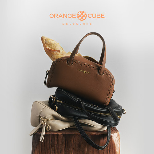 Orange Cube女包2026夏新款通勤手提单肩腋下斜挎包波士顿吐司包
