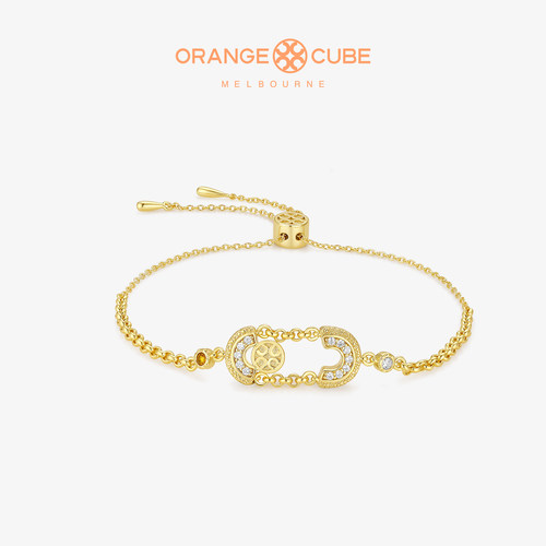 Orange Cube心动开关手链设计师高级轻奢品牌手饰百搭款节日礼物