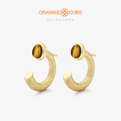 轻奢OrangeCube许愿星耳钉