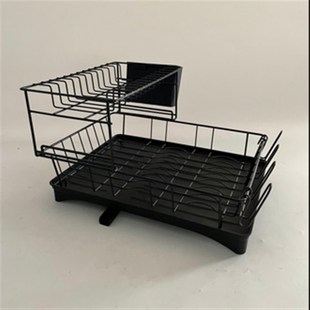 双层碗碟架沥水架厨房碗筷收纳架B家用碗盘架台面晾碗碟架一件代