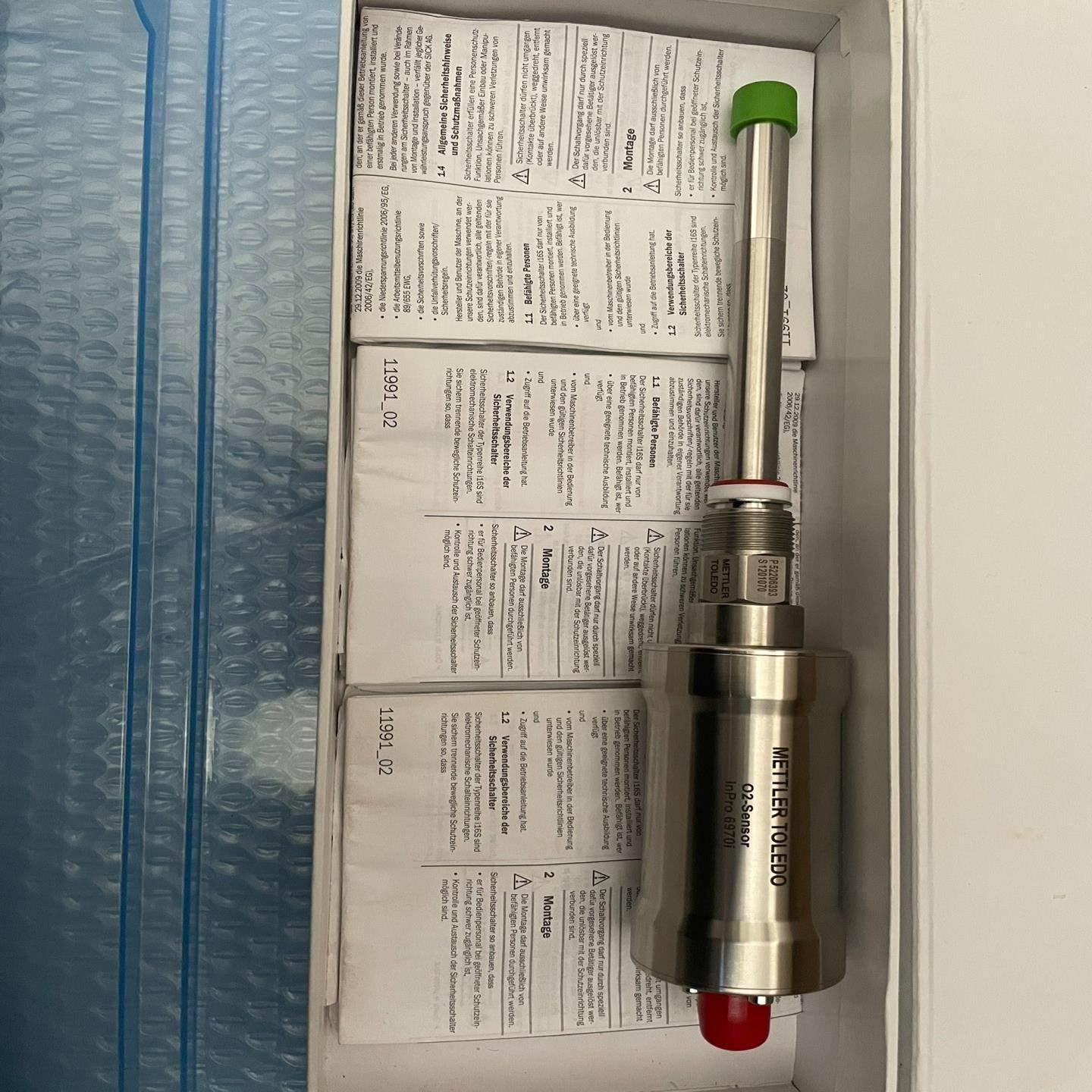 梅特勒托利多 InPro6970i 光学氧传感器，Mettl(崽崽配件）