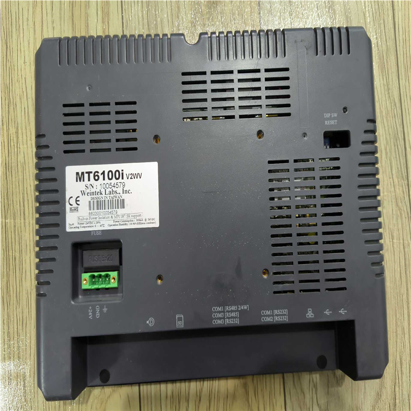 MT6100i V2WV，威纶触摸屏，10寸，成色好，触摸灵议价