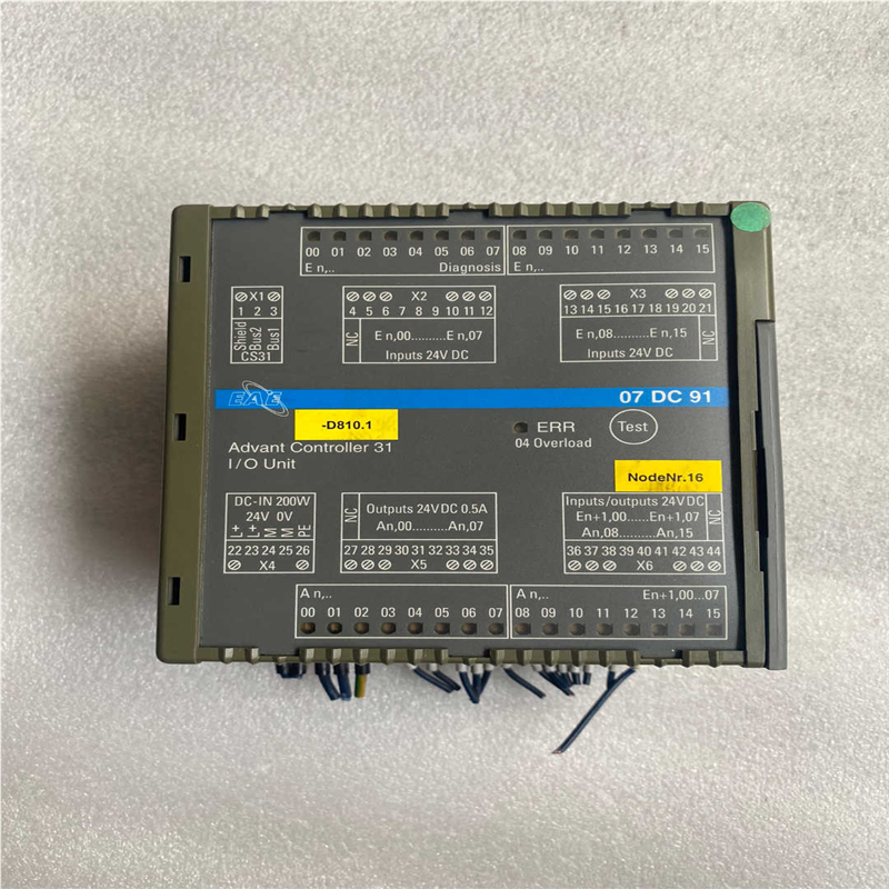 议~ABB 07DC91件 功能正常。成色如图