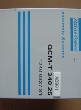 ATLAS COPCO QCM-T 340 25 4240 0337 81 ASSEMBLY SYSTEMS