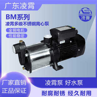 多级不锈钢泵循环冷却水泵家用泵增压泵 凌霄泵BM2 卧式