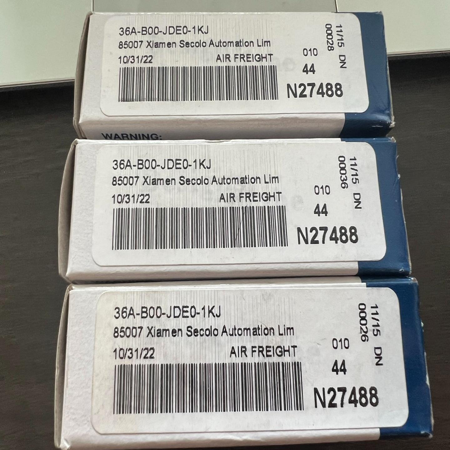 MAC电磁阀36A-B00-JDE0-1KJ（憨憨电子）