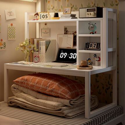 宿舍床上置物架神器钢架笔记本桌飘窗大学生书桌上铺电脑桌