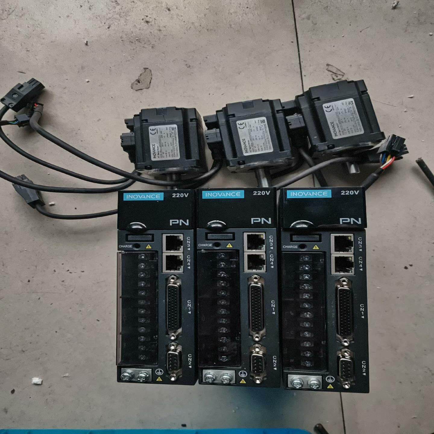 汇川伺服PN，200w伺服电机套装，lS620FSlR6l，(崽崽配件）