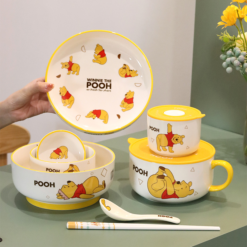 维尼熊联名陶瓷可爱餐具