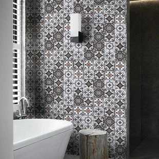 饰 灰色瓷砖贴墙纸自粘灶台厨房家具改色装 PVC 直销24跨境爆款 新款