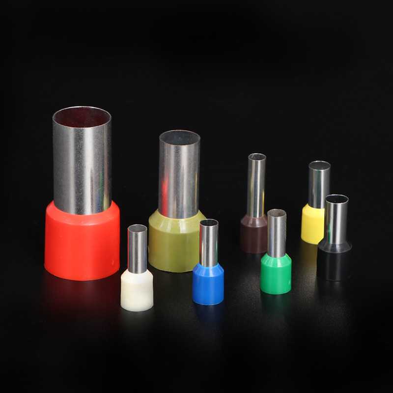 新款直销管型绝缘端头E0508/E1008/E1508/E2508欧式针型冷压端子