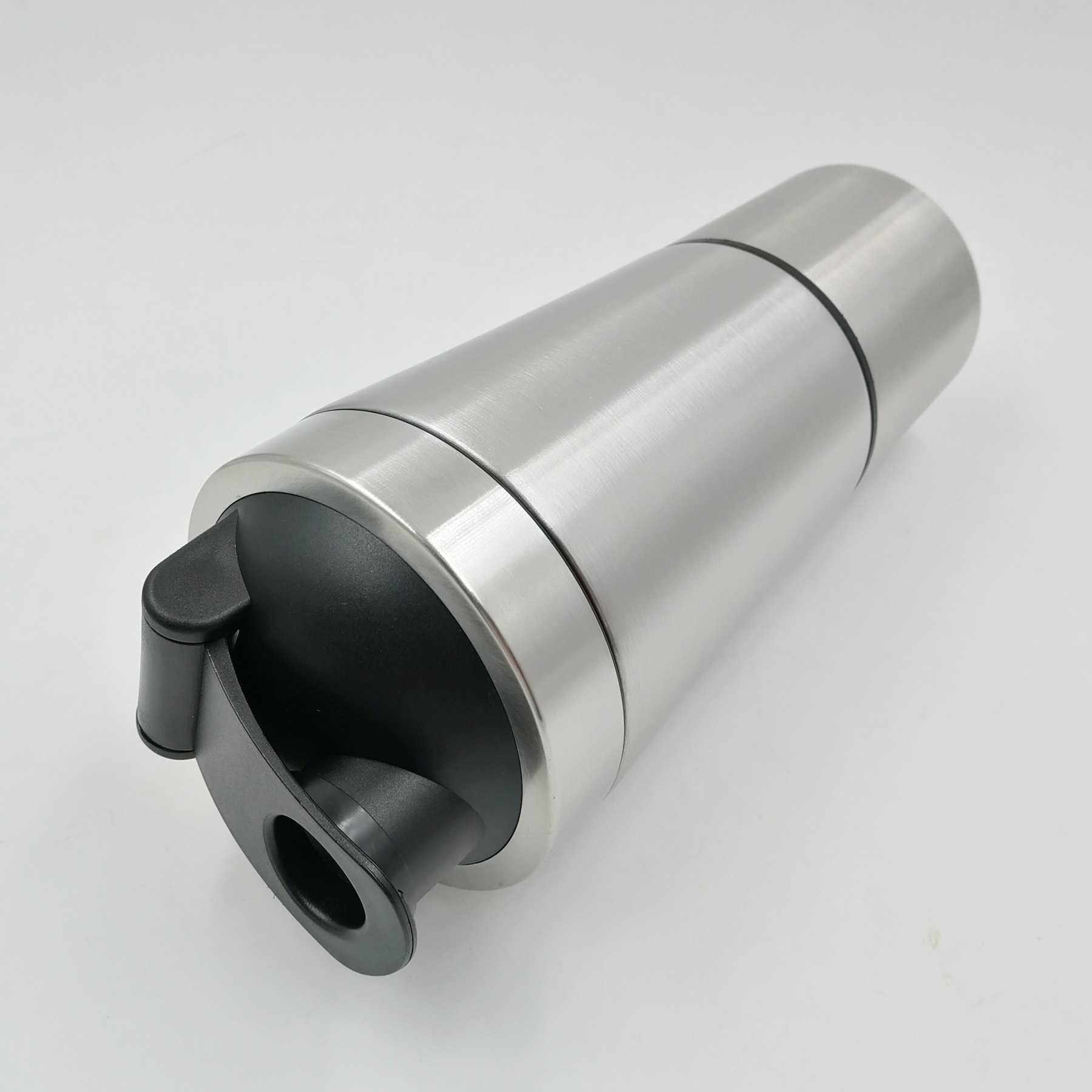 新款直销双层不锈钢真空摇摇杯 304不锈钢保温蛋白粉杯 真空健身