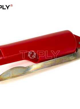 新款直销跨境红色海竿地插支架PE塑料金属可折叠32cm鱼竿撑架渔具