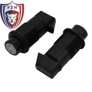 新款直销适用哈雷巡航太子车改装边箱锁套装 摩托车通用短款边箱